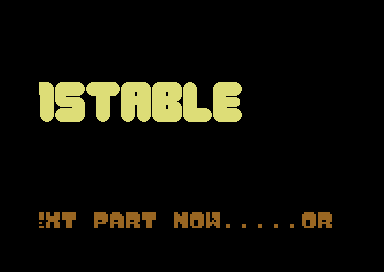 Unstable